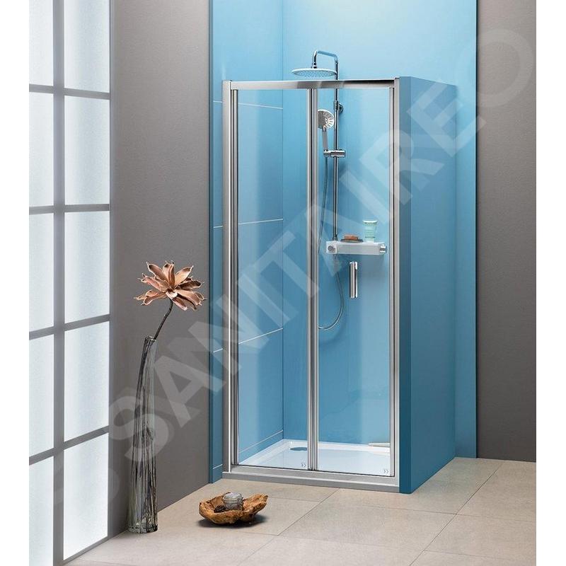 Polysan Easy Line - Porte de douche pliante 800 mm, verre clair EL1980