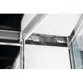 Polysan Easy Line - Porte de douche pliante 800 mm, verre clair EL1980