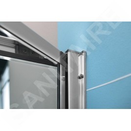 Polysan Easy Line - Porte de douche pliante 800 mm, verre clair EL1980