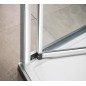 Polysan Easy Line - Porte de douche pliante 800 mm, verre clair EL1980