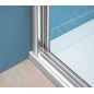 Polysan Easy Line - Porte de douche pliante 800 mm, verre clair EL1980