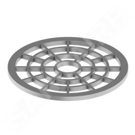 Tece Accessoires - filtre à cheveux, acier inoxydable 660005