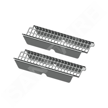 Tece Accessoires - filtre à cheveux, acier inoxydable 674002