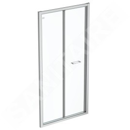 Ideal Standard Connect 2 - Porte de douche pliante 800 mm, silver bright/verre clair K9285EO