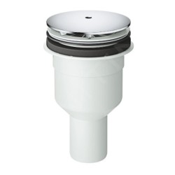 Grohe Garnitures de vidage - Garniture de vidange pour petites baignoires, écoulement vertical, chrome 49533000