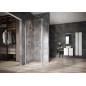 Ravak Nexty - Porte de douche pivotante 800 mm, chrome/verre transparent 03O40C00Z1