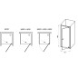 Ravak Nexty - Porte de douche pivotante 800 mm, chrome/verre transparent 03O40C00Z1