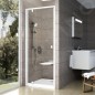 Ravak Pivot - Porte de douche pivotante PDOP1-90, 861-911 mm, noir/verre 03G70300Z1