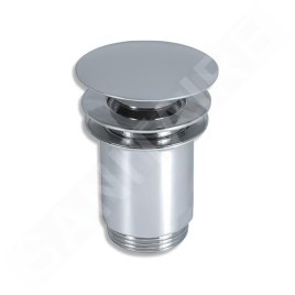 Novaservis Accessoires - Bonde de vidage pour lavabo avec trop-plein, chrome 33,0