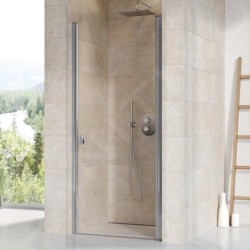 Ravak Chrome - Porte de douche, 775-805 mm, satiné/verre transparent 0QV40U00Z1