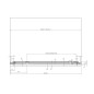 Ravak Pivot - Porte de douche pivotante PDOP1-80, 761-811 mm, noir/verre 03G40300Z1