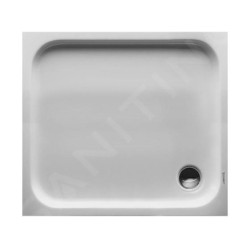 Duravit D-Code - Receveur de douche 1000x900 mm, Antislip, blanc alpin 720107000000001