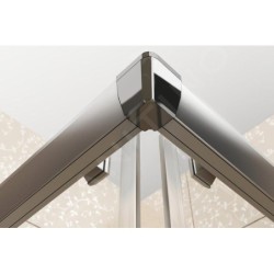 Ravak Blix - Porte de douche, 1170-1210 mm, blanc/verre clair 0PVG0100Z1