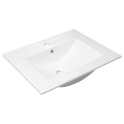 Sapho Slim - Meuble-lavabo 600x160x460 mm, blanc 1601-60